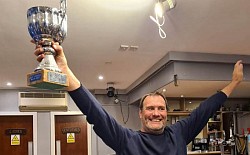 League Singles Champion 22-23 Grant Cunningham (Bar People)